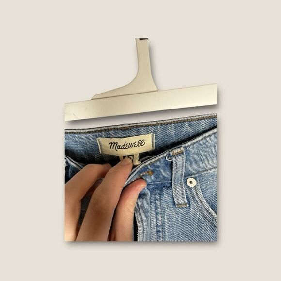 Madewell The Curvy Perfect Vintage Jean Size 25 Petite Distressed High Waist - Picture 5 of 7